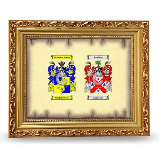 Anniversary Framed - Gold