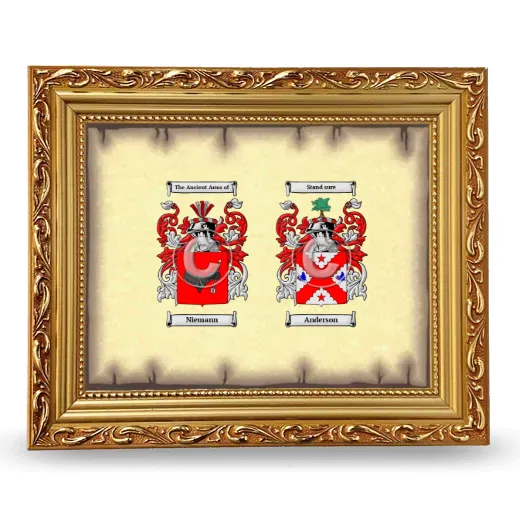 Anniversary Framed - Gold