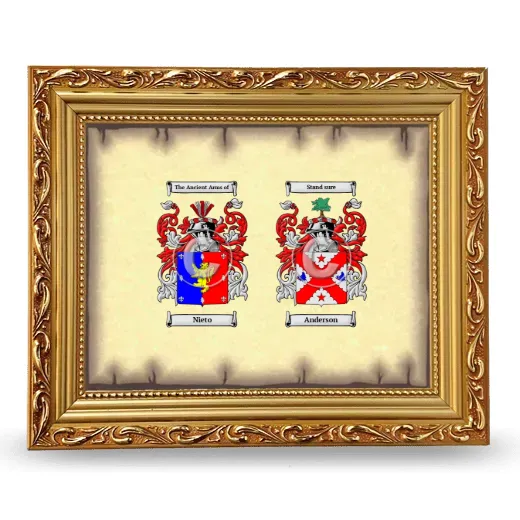 Anniversary Framed - Gold