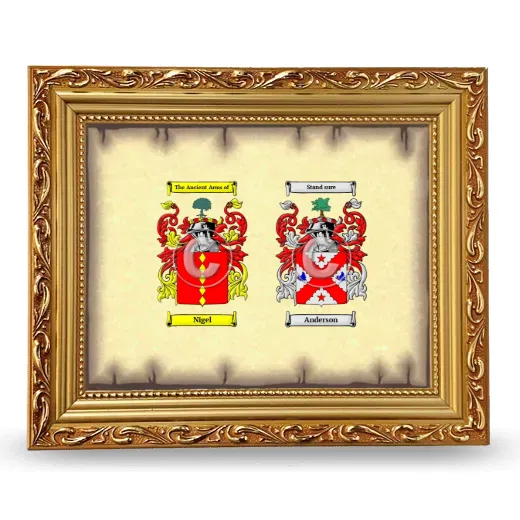 Anniversary Framed - Gold