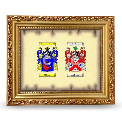 Anniversary Framed - Gold