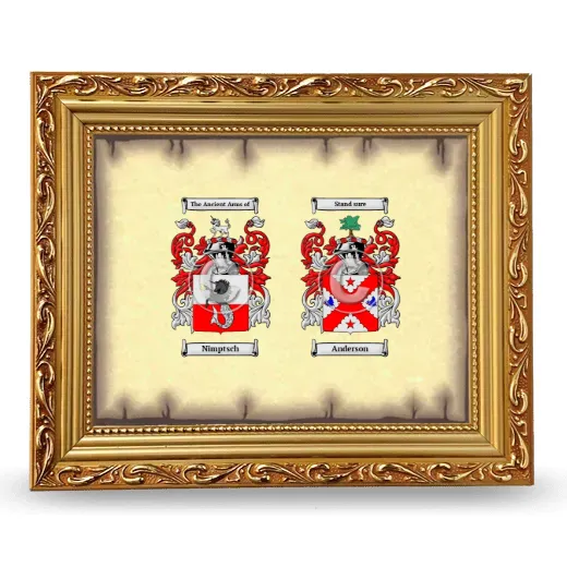 Anniversary Framed - Gold