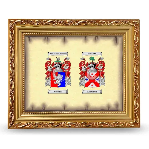 Anniversary Framed - Gold