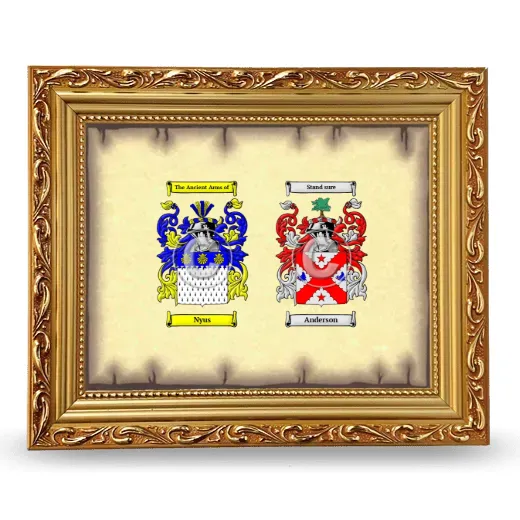 Anniversary Framed - Gold