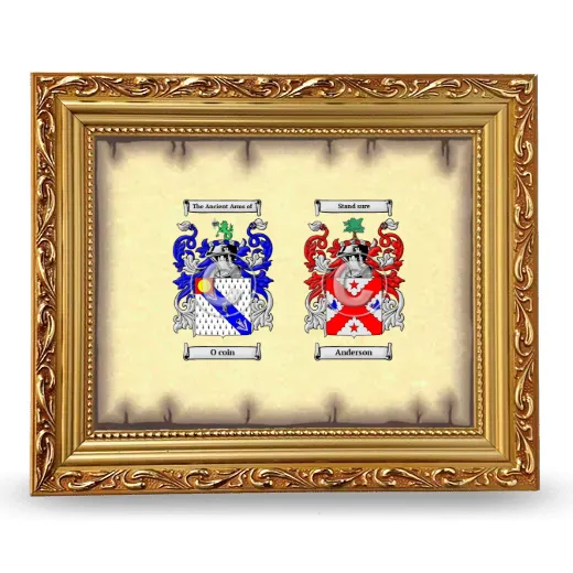 Anniversary Framed - Gold