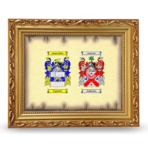Anniversary Framed - Gold