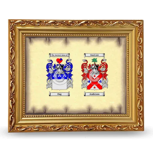 Anniversary Framed - Gold