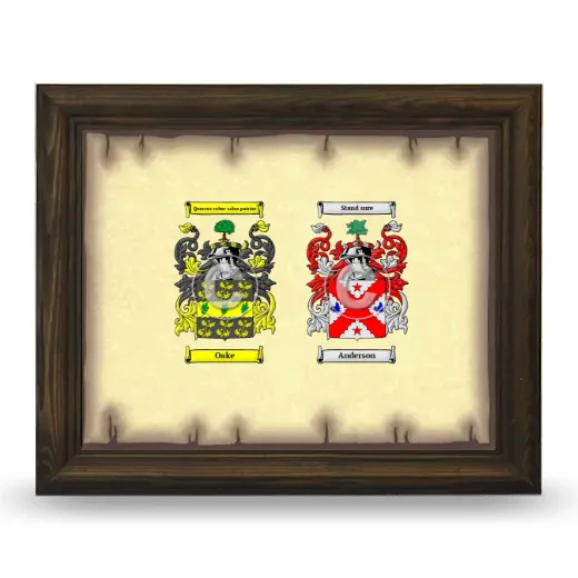 Anniversary Framed - Brown