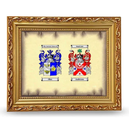 Anniversary Framed - Gold