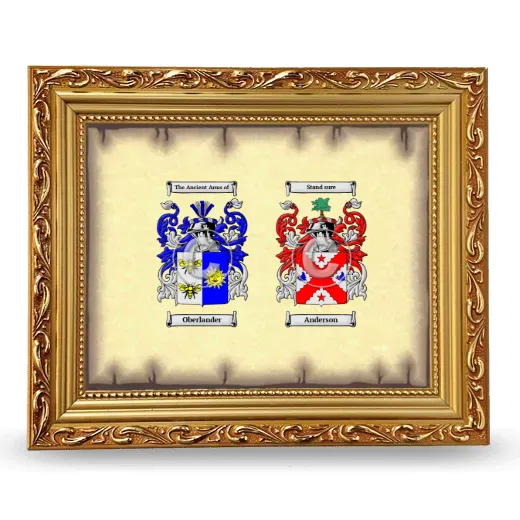 Anniversary Framed - Gold