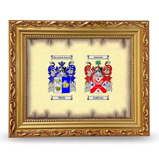 Anniversary Framed - Gold