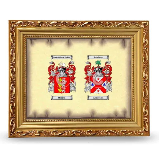 Anniversary Framed - Gold