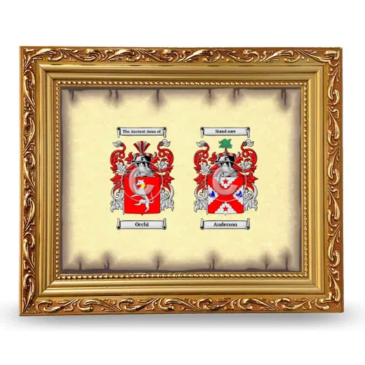 Anniversary Framed - Gold