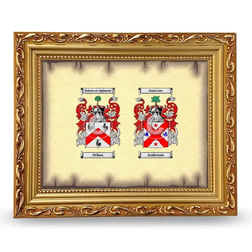 Anniversary Framed - Gold