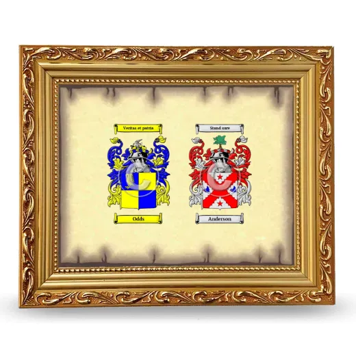 Anniversary Framed - Gold