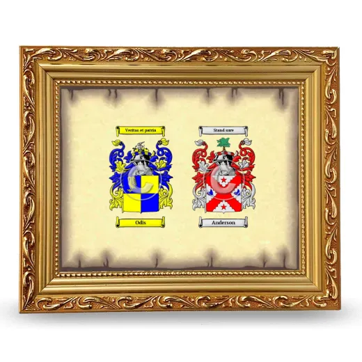 Anniversary Framed - Gold