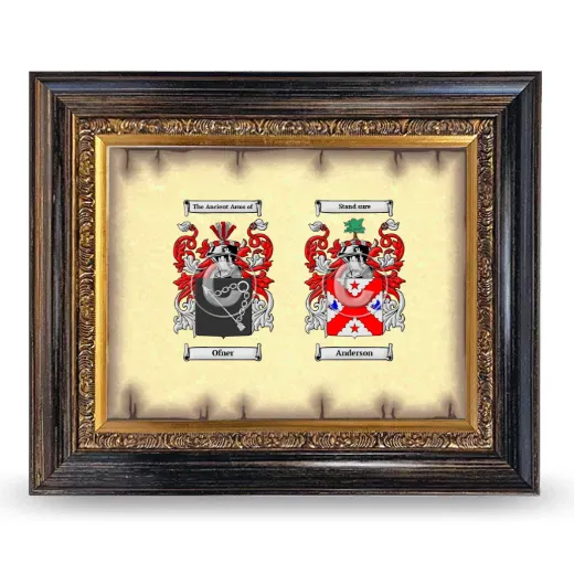 Anniversary Framed - Heirloom