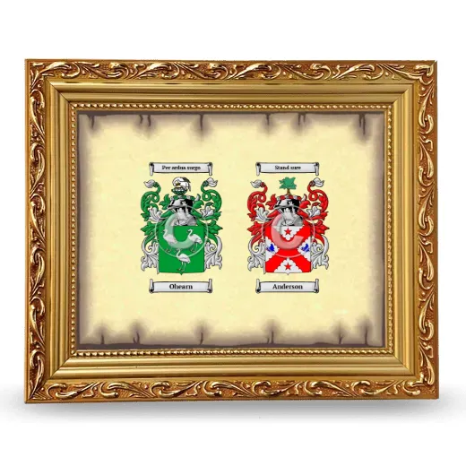 Anniversary Framed - Gold