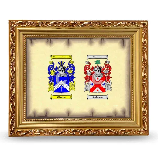 Anniversary Framed - Gold