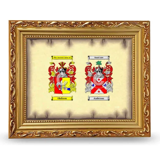 Anniversary Framed - Gold