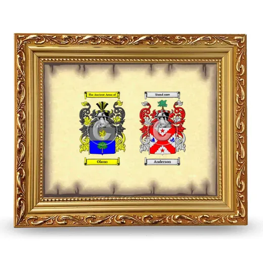 Anniversary Framed - Gold