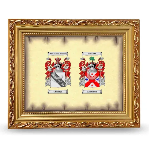 Anniversary Framed - Gold