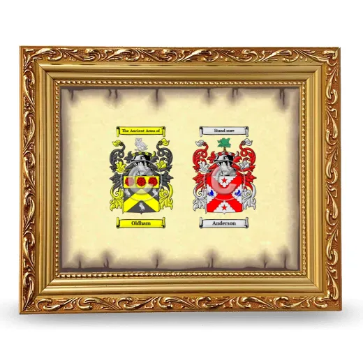 Anniversary Framed - Gold