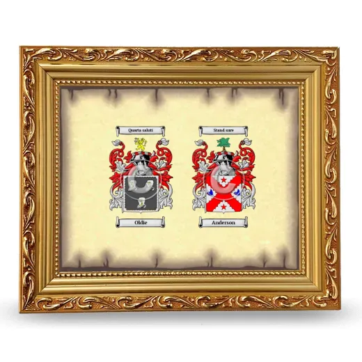 Anniversary Framed - Gold