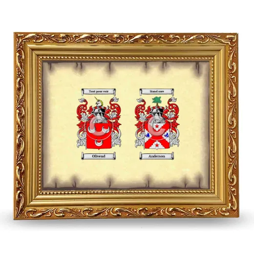 Anniversary Framed - Gold