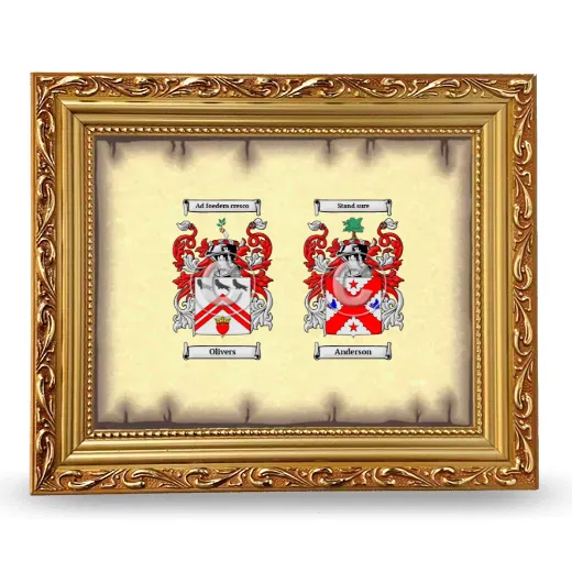 Anniversary Framed - Gold