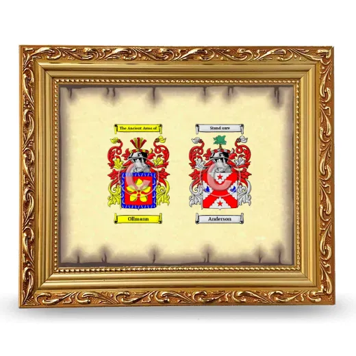 Anniversary Framed - Gold