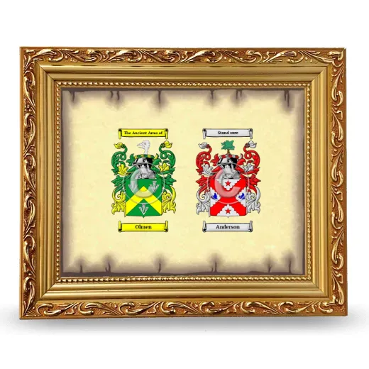 Anniversary Framed - Gold