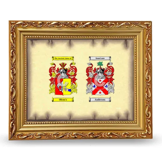 Anniversary Framed - Gold