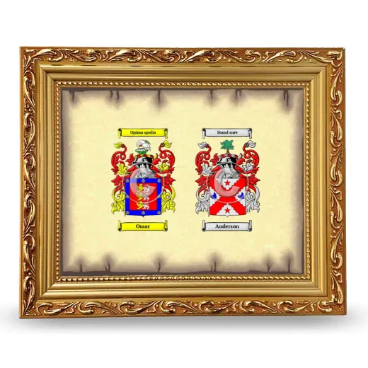 Anniversary Framed - Gold