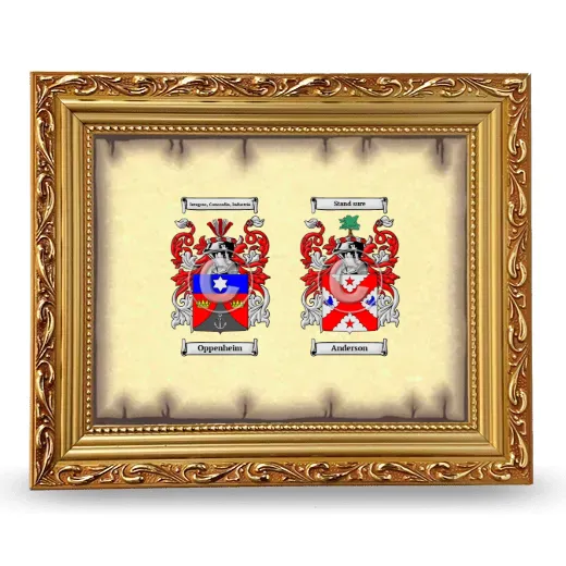 Anniversary Framed - Gold