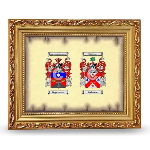 Anniversary Framed - Gold