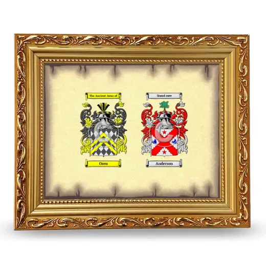 Anniversary Framed - Gold