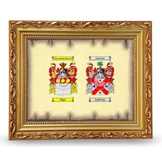 Anniversary Framed - Gold