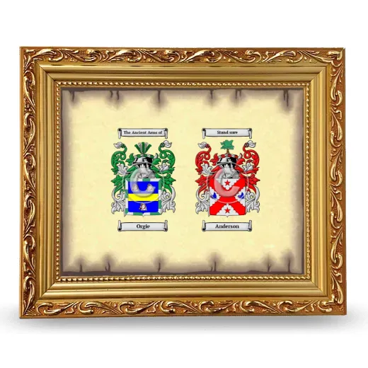 Anniversary Framed - Gold