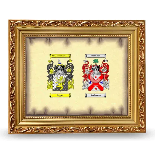 Anniversary Framed - Gold