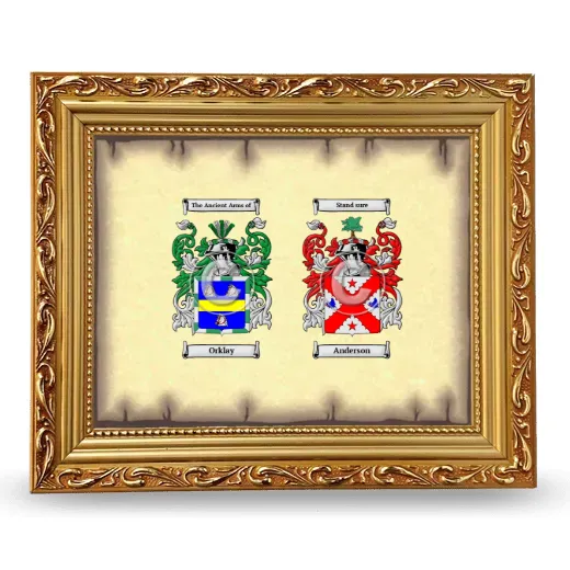 Anniversary Framed - Gold