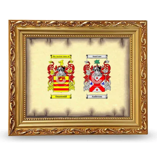 Anniversary Framed - Gold