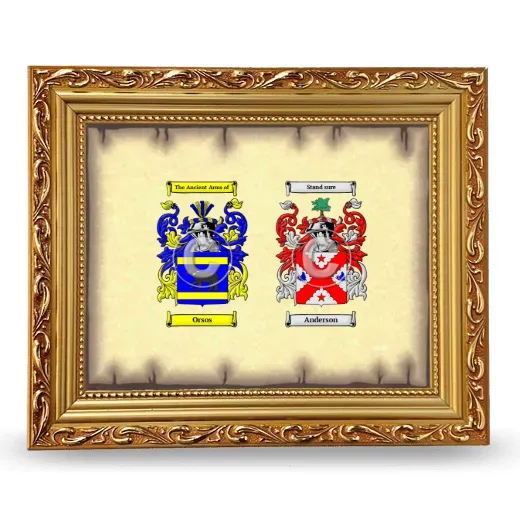 Anniversary Framed - Gold