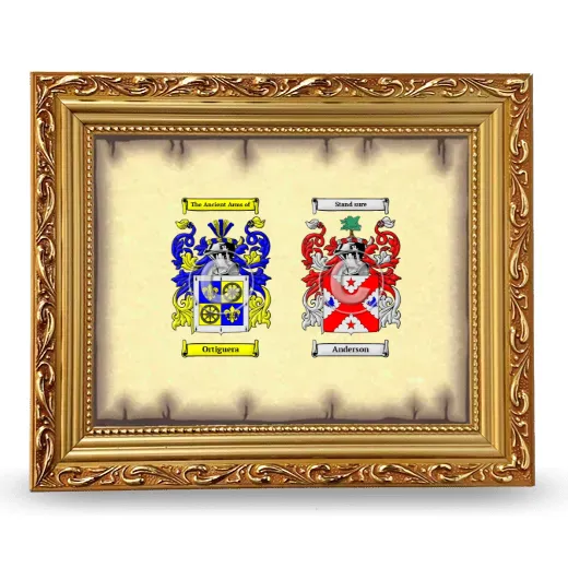 Anniversary Framed - Gold