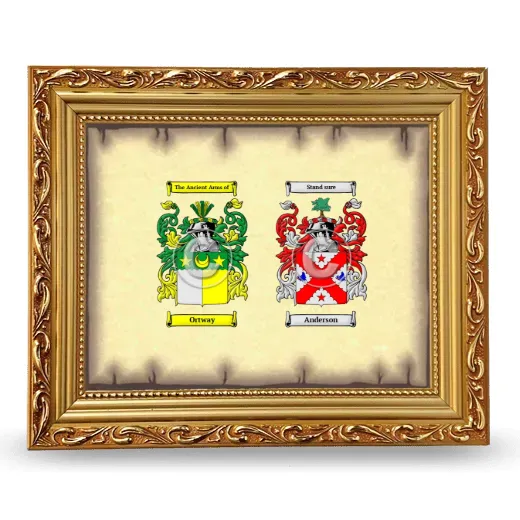 Anniversary Framed - Gold