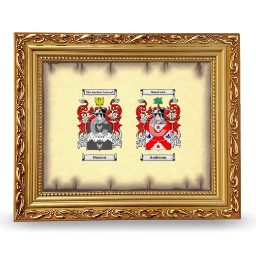 Anniversary Framed - Gold