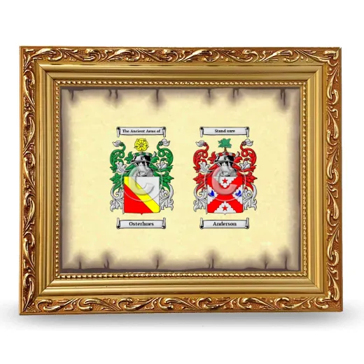 Anniversary Framed - Gold