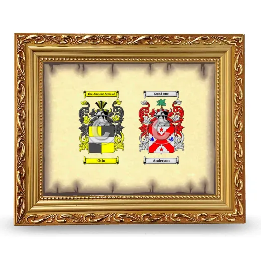 Anniversary Framed - Gold