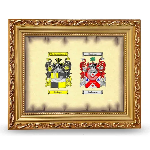 Anniversary Framed - Gold