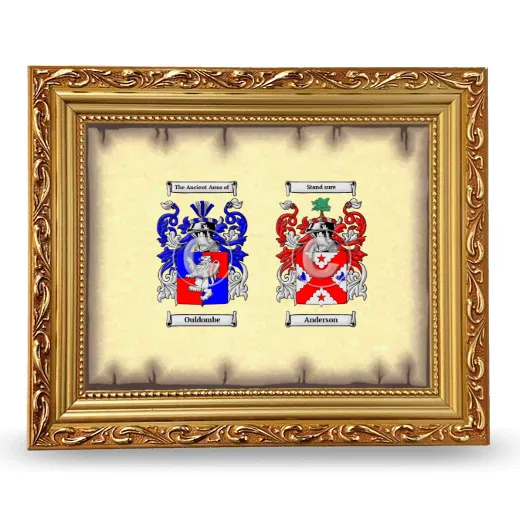 Anniversary Framed - Gold